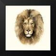 thumbnail image 2 of Popp, Grace 12x12 Black Modern Framed Museum Art Print Titled - Safari Cat II, 2 of 5