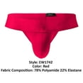 thumbnail image 3 of ErgoWear EW1742 MAX BOLD G-String Color Red Size XL, 3 of 4