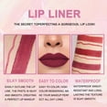 thumbnail image 3 of Set de delineador de labios y pintalabios evpct Dark Ruby Matte, 24 h, resistente al agua, 3 of 7