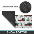 thumbnail image 6 of Red Christmas Truck and Tree Pattern Kitchen Rugs Sets Of 2,Anti Fatigue Kitchen Mat Rugs Non Slip Washable,Decorative Kitchen Floor Mats for Kitchen,Sink,Laundry,17"x30"+17"x47", 6 of 7
