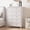 White, variant on DIYART 5 Drawer Dresser for Bedroom, 42" Tall Chest of Drawers with Golden Handles, Modern Wooden Bedroom Storage Cabinet for Living Room and Closet, Black