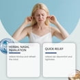 thumbnail image 3 of 1-6pcs SOUTH MOON 1ml Ear Care Nasal Inhaler Menthol Formula for Tinnitus Relief Portable Nasal Soot, 3 of 5