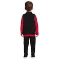 thumbnail image 5 of Athletic Works Toddler Boy’s Fleece Vest, Long Sleeve Top, and Pants, 3-Piece Set, Sizes 12M-5T, 5 of 5