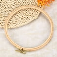 thumbnail image 4 of Qiilu Embroidery Hoop, Hand Embroidery Hoop,Hand Embroidery Hoop Wooden Circle Frame for Cross Stitch Embroider Needle Arts DIY Tool, 4 of 8
