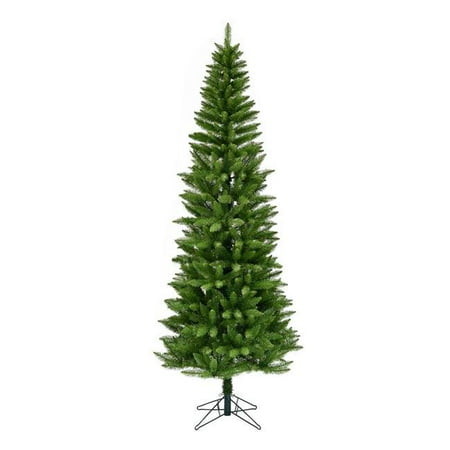 Vickerman A192645 4.5 ft. x 22 in. Creswell Pine Artificial Christmas Pencil Tree with 274 PE & PVC