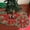 B, variant on Mecorevxz 35.4 Inch Christmas Tree Skirt Red Small Plush Xmas Tree Mat with Merry Christmas Patterns Soft Thick Holiday Decor for Home Party(A)
