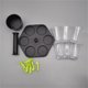 thumbnail image 5 of ¡Ahorra con Rebajas!, Dispensador de 6 vasos de chupito y dispensador de licor de fiesta, vino, regalos de fiesta, dispensador de botellas Akmoler, 5 of 8