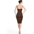 thumbnail image 4 of 3 Pieces Basic Cami Women Long Tanks Dress with Strap, Solid Color, 4 of 10