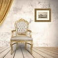 thumbnail image 3 of Adrian Zingg 18x15 Gold Ornate Wood Frame and Double Matted Museum Art Print Titled - View of Nossen Castle In&nbsp;Saxony, 3 of 4