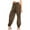 Brown, variant on Womens Casual Pants Plus Size Short Capris for Women Plus Size Palazzo Pants for Women Casual Petite Cargo Pants Women Plus Size Stretch