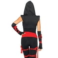 thumbnail image 2 of Leg Avenue Women’s Deadly Ninja Halloween Costume for Adults, Medium, 2 of 5