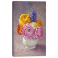 thumbnail image 2 of Fleurs Ranunculus Multicolores dans un Vase - Impression sur Toile Florale, 2 of 3