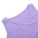 thumbnail image 4 of Conjunto informal de dos piezas sin mangas y cuello redondo para mujer: pantalones con diseño palazzo plisado fruncido, nylon/spandex, tallas S-XXXL, verano/playa., 4 of 4