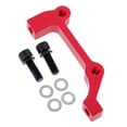 thumbnail image 3 of Disc Brake Mount Adaptor for Caliper IS Front Rear Red, 3 of 8