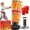 Yellow, variant on Atlasonix Kids Punching Bag, 48-Inch Bop Bag for Karate and Fun Play, Bounce-Back Karate Bag for Boys & Girls, Ages 3-8