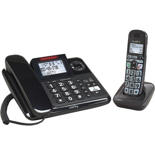 Clarity 53727.000 Amplified Expandable Corded/Cordless Phone System