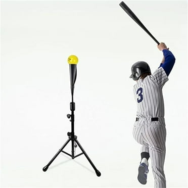 Softball Baseball Batting Tee for Hitting Practice Training Travel Ball Stand 26.8 in 44 in Cyfie