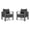 Gray, variant on Superjoe 51" Rust-proof Aluminum Outdoor Dining Table, White