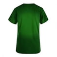 thumbnail image 4 of Generic Womens St. Patricks Day Scrub Tops Irish Shamrock Holiday Shirts V Neck Short Sleeve Nursing Uniform with Pockets, 4 of 4