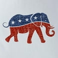 thumbnail image 2 of CafePress - Glitter Print Republican Elepha - Polyester Tote Bag 16"x16", 2 of 5