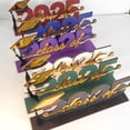 thumbnail image 3 of taicans 2025 Graduation Party Decorations,Class of 2025 Graduation Party Decorations Wooden 2025 Graduation Congrats Grad Centerpieces Congratulate Graduation Table Toppers Decorations-A, 3 of 5