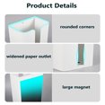 thumbnail image 4 of Rejilla lateral magnética para refrigerador de cocina, recolector de basura, caja de almacenamiento, caja de papel de almacenamiento magnética para el hogar, 4 of 5