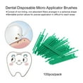 thumbnail image 3 of Yeacher 100 Pcs Brosses Applicatrices Micro Jetables Bâtons Pliables Fournitures Brosses Multi-Usages, 3 of 6