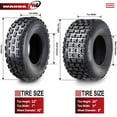 thumbnail image 4 of Set 4 Wanda Sport ATV tires 22x7-10 22x7x10 Front & 20x11-9 20x11x9 Rear, 4 of 6