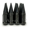 thumbnail image 3 of 23 Black Spike Lug Nuts 1/2x20 Bulge Acorn Spike For Jeep Wrangler JK TJ YJ 1/2d, 3 of 10