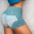 thumbnail image 4 of Fotbe Bathtub with Soap Bubbles Shorts Sin Costuras – Shorts Deportivos de Cintura Alta para Mujer, Elásticos para Gimnasio, Yoga, Running o Ciclismo-XX-Large, 4 of 8