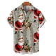 thumbnail image 2 of Tops Para Hombre Tops Con Estampado Navideño Botones Casuales Playa Camisa de Manga Corta Descubierta Sin Posicionamiento Blusa Odeerbi  ODB179625, 2 of 7