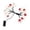 A, variant on Halloween Decor & Halloween Lights 10 LED 78.7in,Eyeball Spider Pumpkin Shaped Battery Operated for Indoor/Outdoor Halloween Decorations,No Batteries(F)