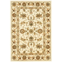 SAFAVIEH Traditions Thaddeus Floral Wool Area Rug, Ivory, 4' x 6'