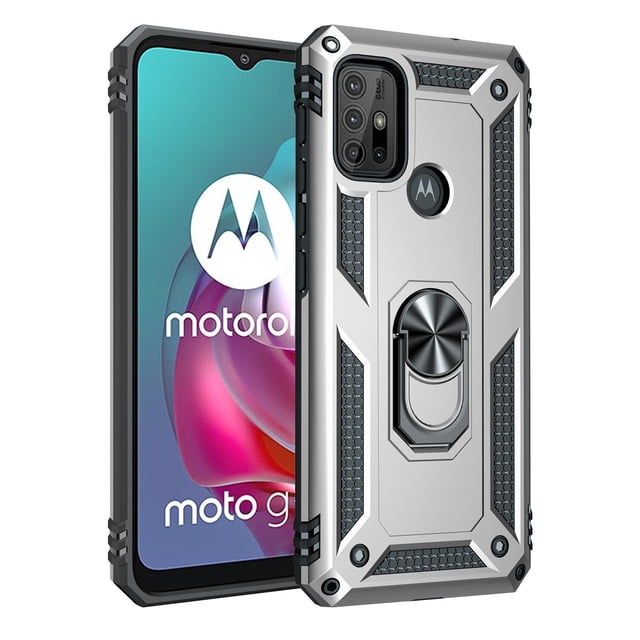 Para Motorola Moto G10 G20 G30 G50 5G G60 G60S G100 G200 G40 funda de fusión armadura de anillo magnético para Moto G31 G41 G51 G71 G22 G52 Tan Jianjun unisex