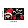 thumbnail image 3 of Festive Christmas Doormat Non Holiday Rug Indoor Outdoor For Home Entryway Seasonal Cheer, 3 of 4
