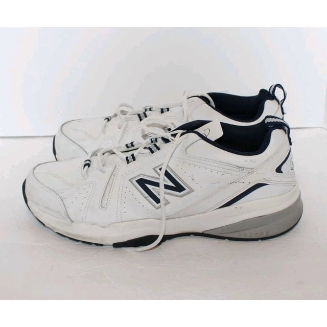 New Balance 608 v5 Men's 11.5 4E White Navy Blue US Casual Comfort Shoes