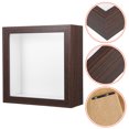 thumbnail image 5 of FRCOLOR Picture Frame 1Pc Desktop Photo Display Tool Creative Photo Frame Office Picture Frame,8.07"X8.07"X2.95", 5 of 5