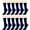 Navy, variant on 12 Pairs Women's Crew Socks Fancy Novelty Designed Size 9-11 Multicolor Solid Assorted