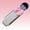 Pink, variant on huayou Portable Folding Hair Brush with Mirror, 2-in-1 Small Hair Brush for Daily Use