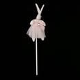 thumbnail image 2 of 1 Pieza de tarta en apariencia de Bunny de Cumpleaños para Torta Accesorio Decorativo Perfecto de Fotografía Blanco Macarena Wedding Party Cake Topper, 2 of 8