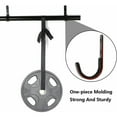 thumbnail image 3 of EASTIN 6pcs Steel Gun Rack Storage Rifles Shotgun Hooks Wall Mount Hangers Archery Bow, 3 of 12