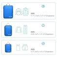 thumbnail image 2 of Cubos de embalaje de compresión Cambond, paquete de 4 bolsas de viaje, azules, 2 of 9