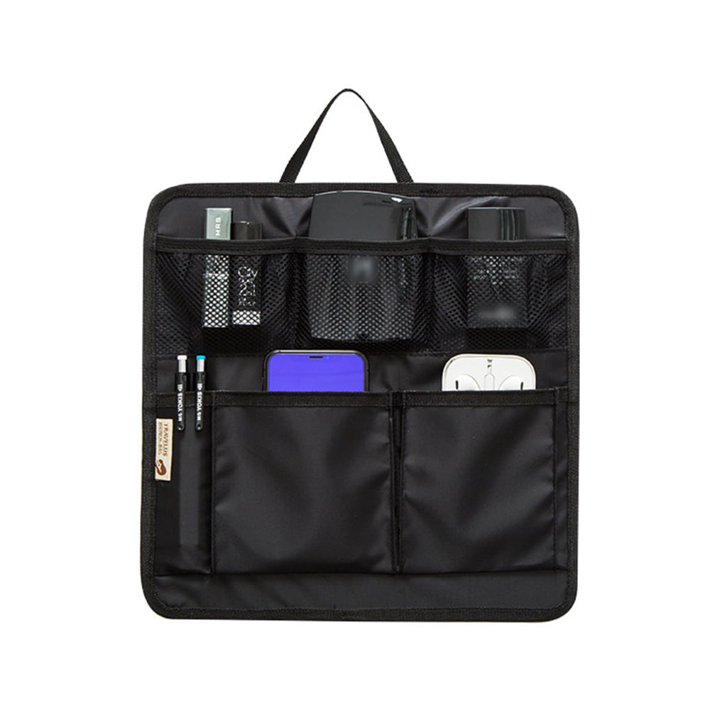 Beschan Women Grils Shoulders Bag Rucksack Insert Backpack Organiser Bag in Bag Expandable S, Black