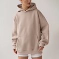 thumbnail image 1 of IMENGL Hoodies oversized sweatshirts pullover, Yellow M, Size M-XL, 1 of 5