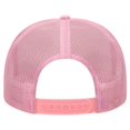 thumbnail image 2 of Wanted To Stay Home Light Pink and White Unisex Foam Trucker Hat, 2 of 4