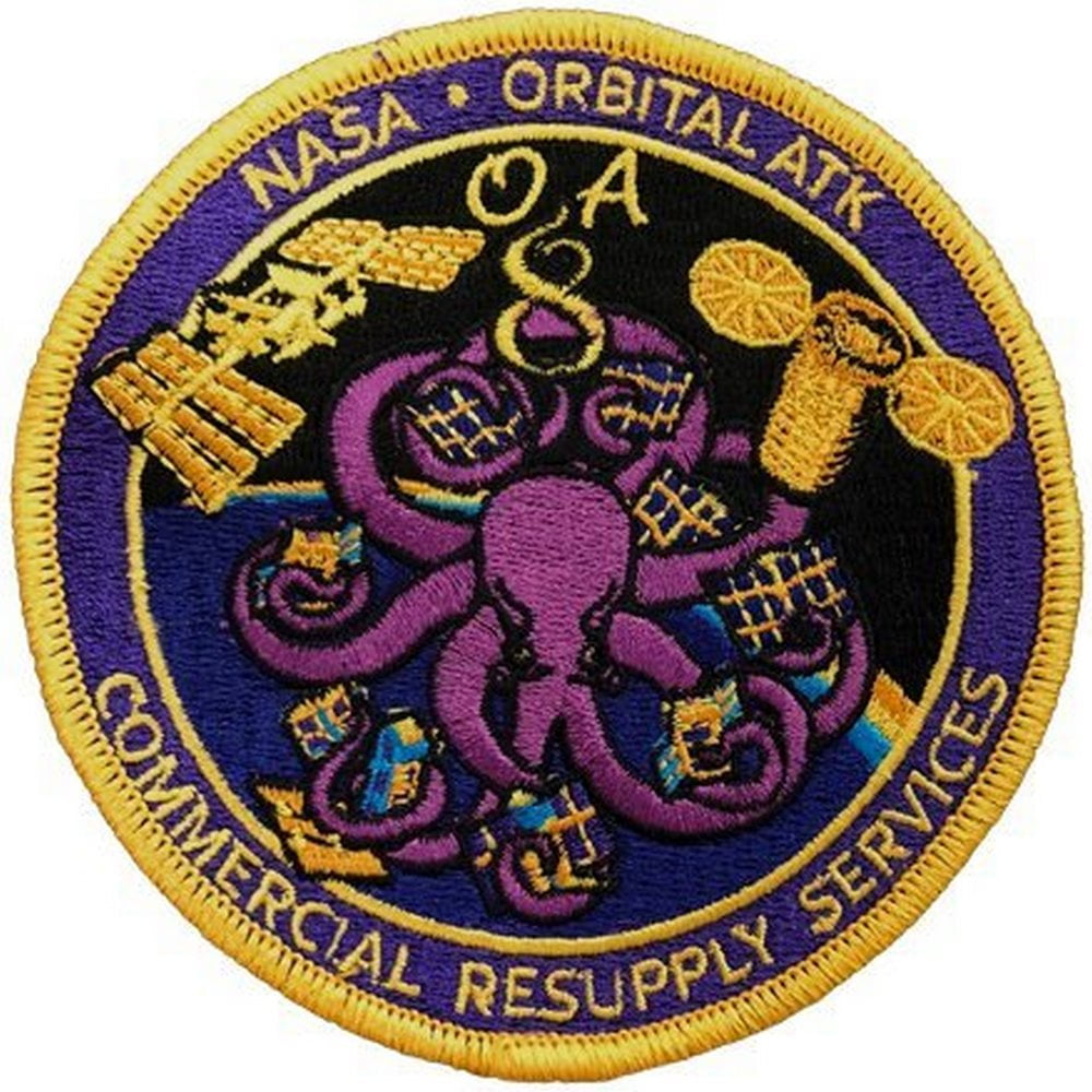 NASA CRS Orbital ATK OA 8 Official Patch