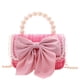 thumbnail image 4 of Bolso para niños con textura, bolso decorativo de moda para niña, bolso cruzado con lazo para niña, 4 of 6