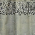 thumbnail image 4 of Designart 'Fractal Multicolor Twin City' Glam Curtain Panel, 4 of 5