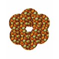 thumbnail image 7 of 15 Inch Round Placemats Set of 6, Sage Green Pumpkin Fall Non Slip Heat Insulation PP Table Mats, Thanksgiving Maple Leaves Autumn Washable Place Mats for Kitchen Dining Party Table Decor, 7 of 7