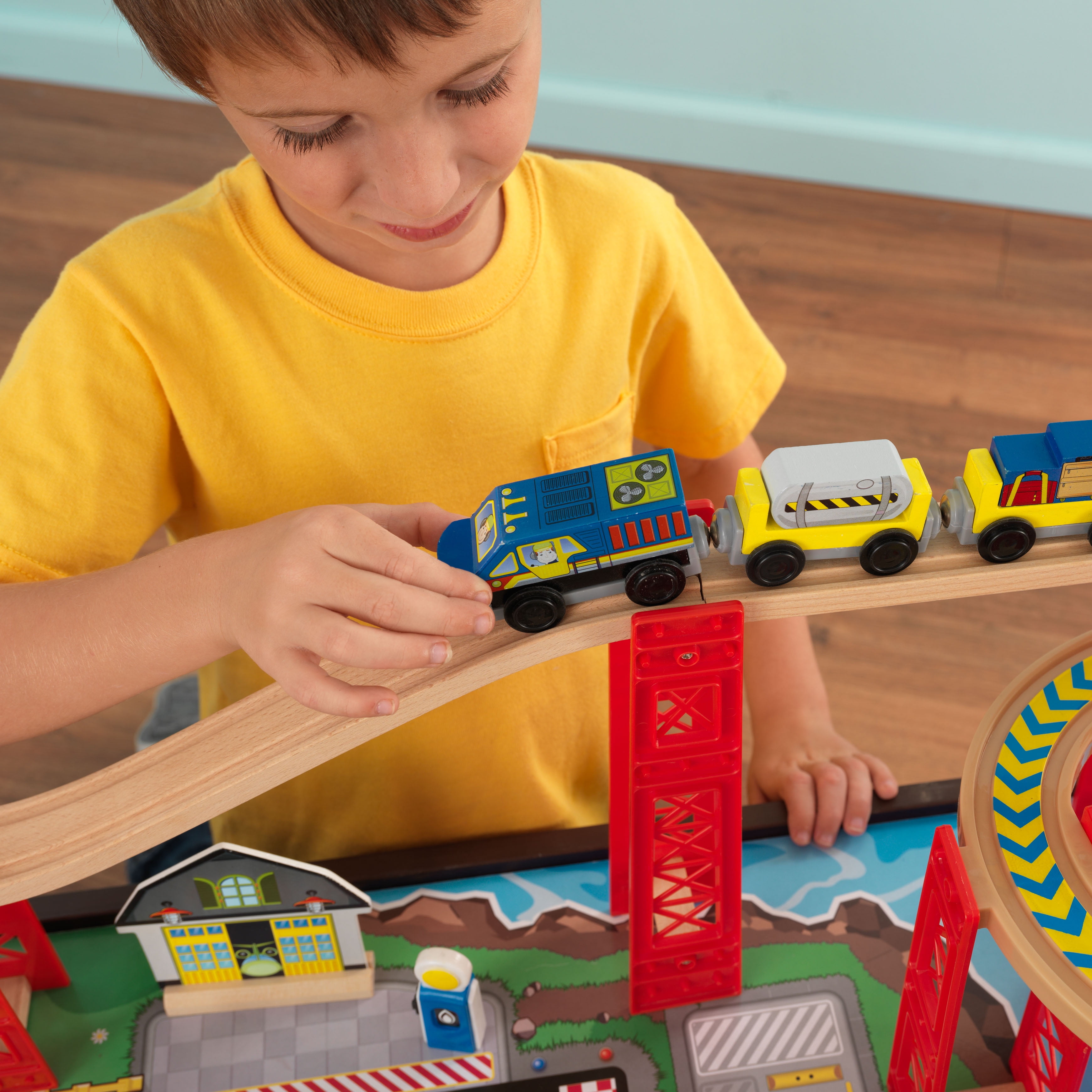 kidkraft airport express train set